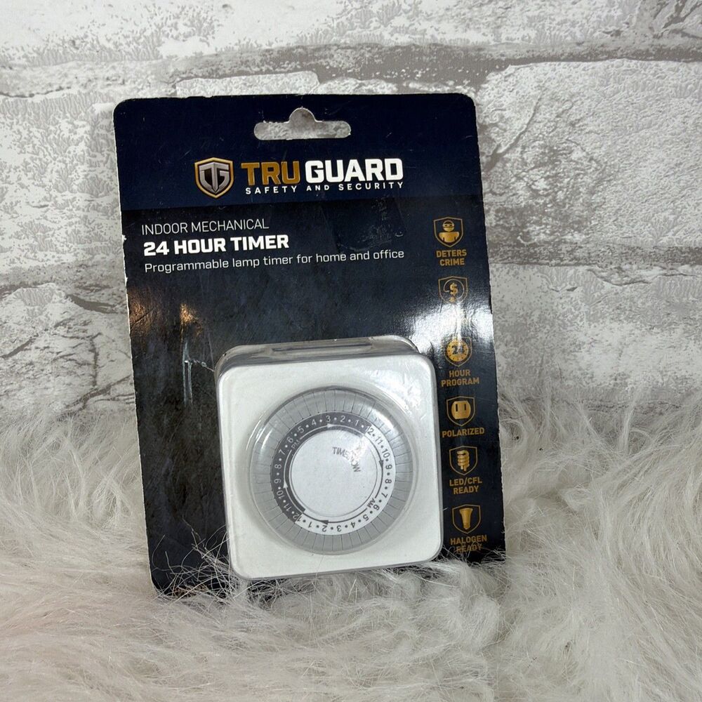 Tru Guard Indoor Mechanical 24-Hour Polarized Timer 224235